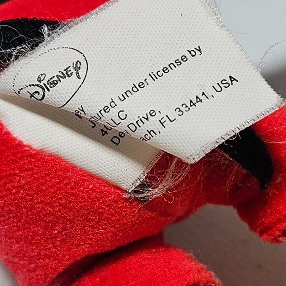 Disney Mickey Mouse 9 inch Plush Red Shorts Yellow Shoes Stuffed Animal Toy - Picture 3 of 4